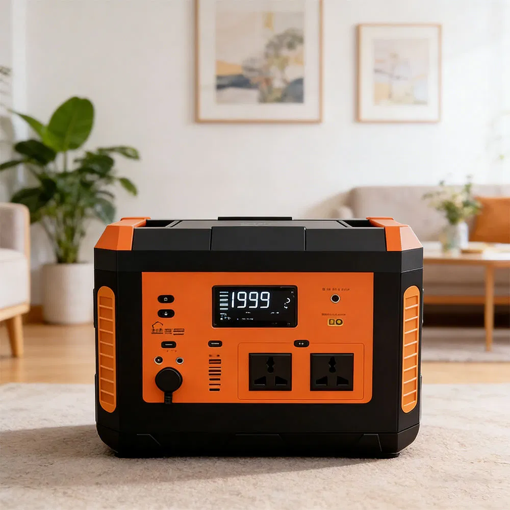 Customizable 2400W 3000W 5000W Uninterruptible Power Supply LiFePO4 Solar Cell Storage System MPPT Pure Sine Wave Portable Power Station Energy Storage Battery