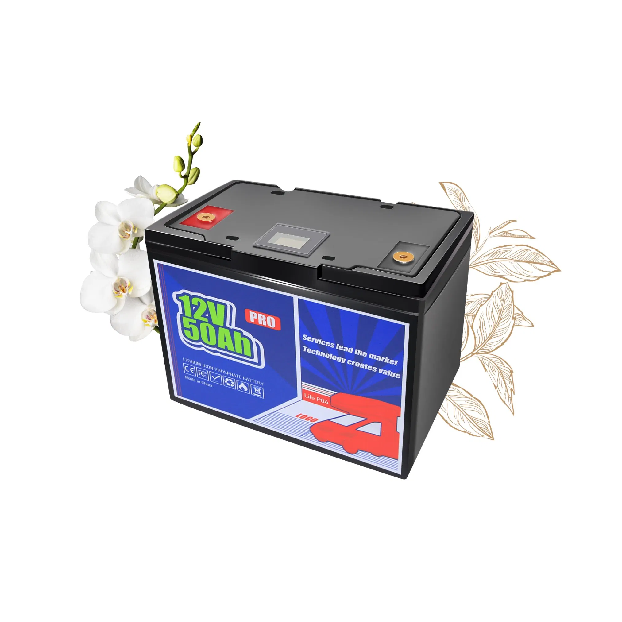 12V 50ah LiFePO4 Lithium Iron Phosphate Battery for 24 48 V 48V Home Management DIY LiFePO4 Cells System