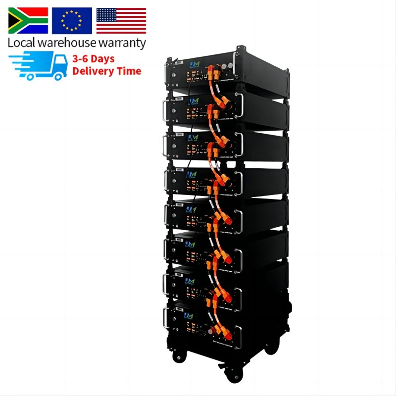 LiFePO4 Lithium Iron Phosphate Battery 100ah Rack Mounted 48V Home Energy Storage System OEM Pack Lithium Li Ion Battery