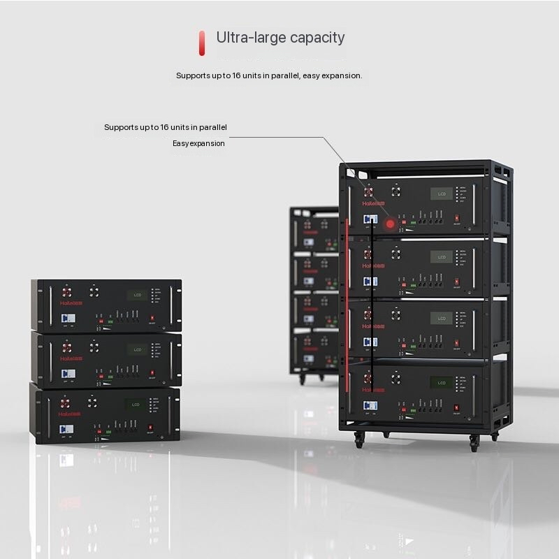 48V 51.2V 100ah Solar Battery Lithium Iron Phosphate Energy Storage Battery UPS Emergency Backup Power Industrial Power Supply