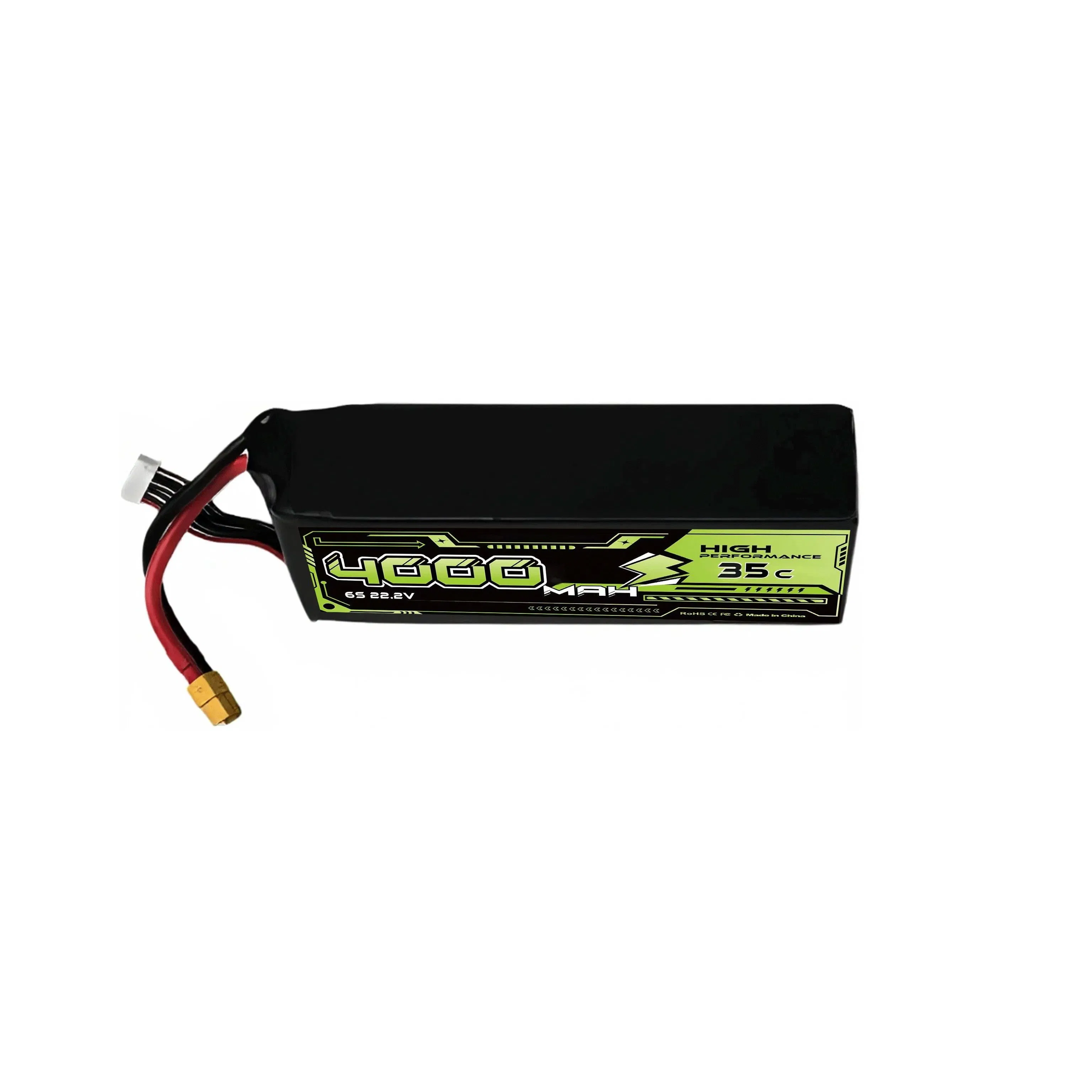 4400mAh 45c Temperature-Resistant RC Drone Lipo High Discharge Rate Short-Circuit Protection Fpv Battery