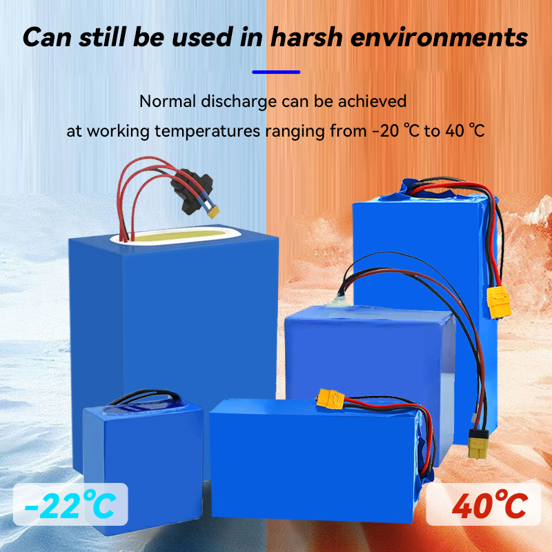 Customized LiFePO4 Lithium Battery 12V-48V 15ah-35ah Rechargeable Battery Pack for E-motorcycle E-Bike E-Scooter with 6000 Cycles