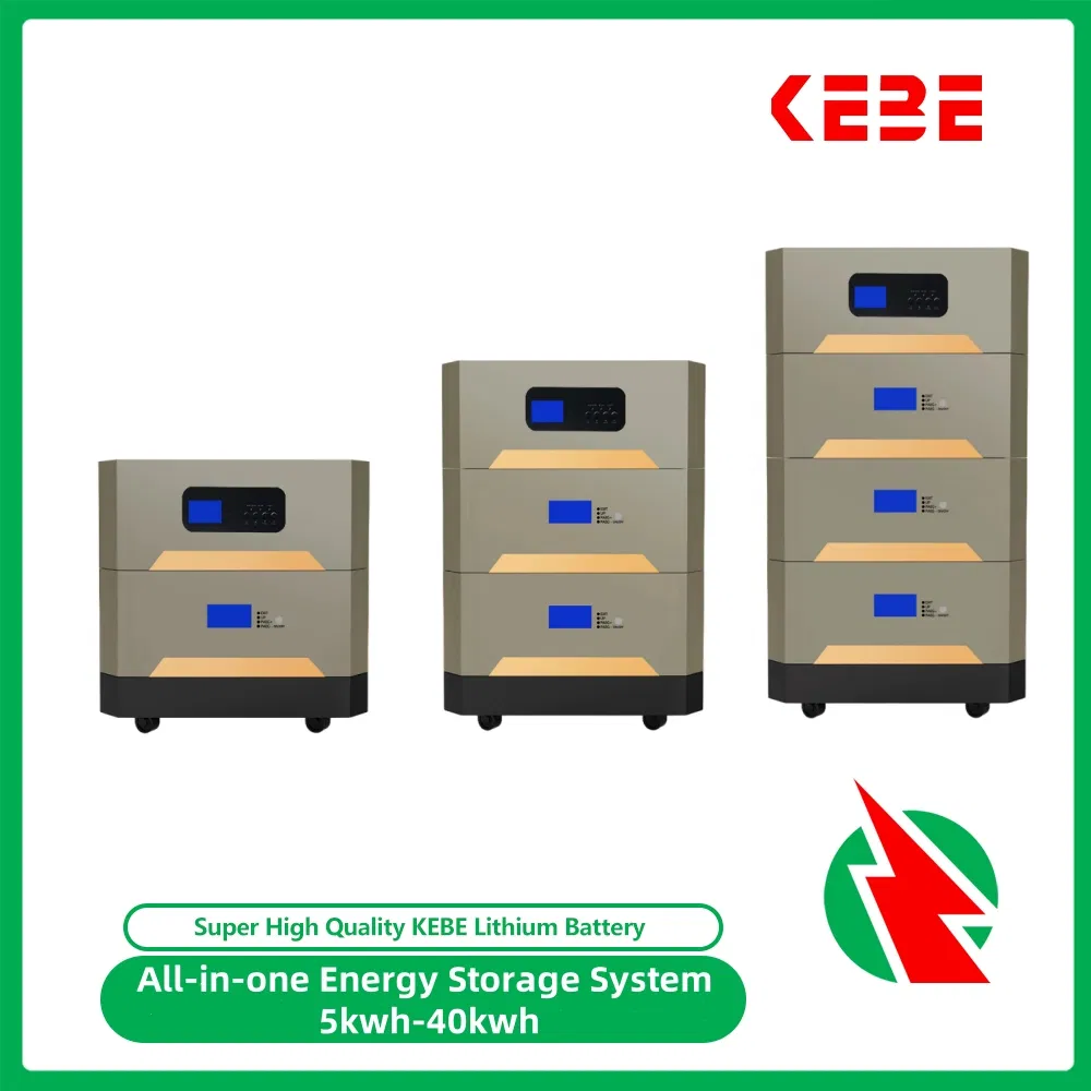 All in One Ess 10kwh20kwh30kwh40kwh50kwh LiFePO4 Battery Stacked Pack 10kw Built-in Inverter Integration Home Solar Power System