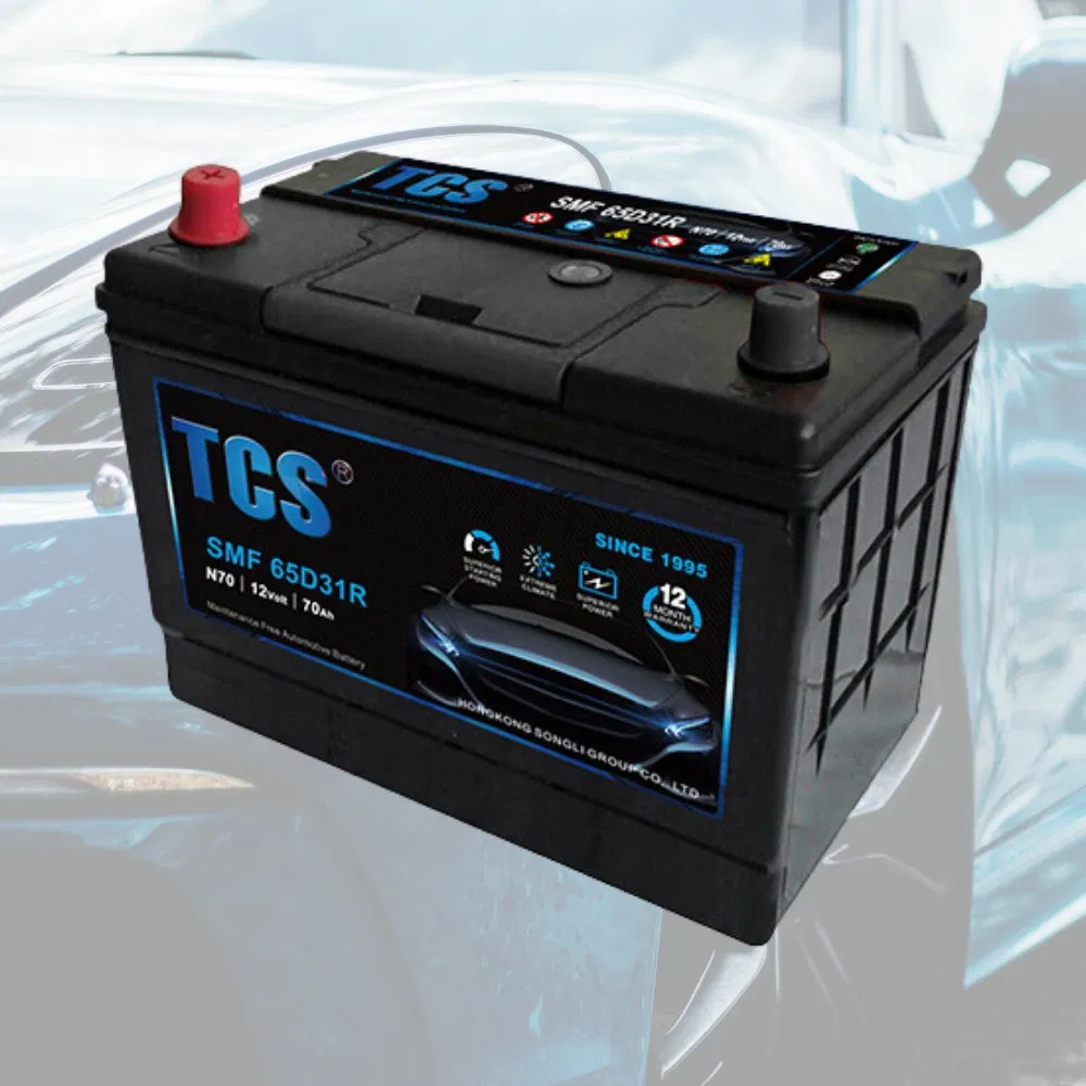 High Temperature Resistant Japanese Jis Cars/Vehicle 500 Cca 55 Ah 65D31R N70 Rechargeable Car Battery For Mining Vehicles Starting Battery