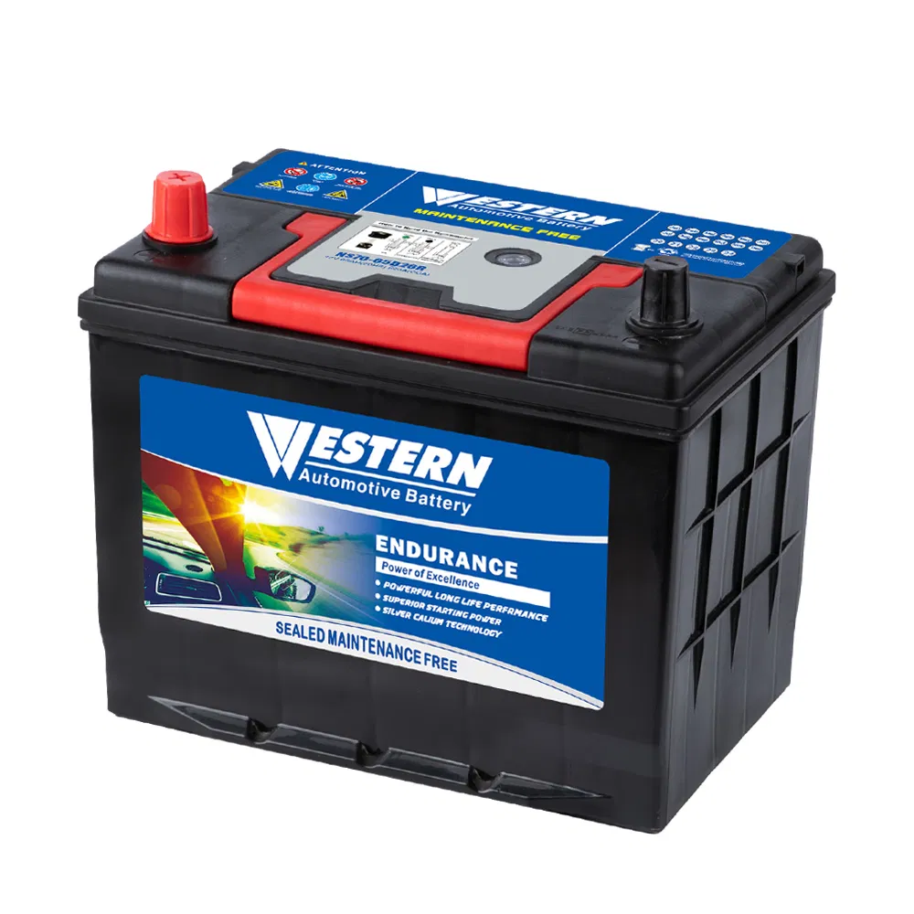 Ns70-65D26r Mf Western Automotive Car Starting Battery 12V 65ah