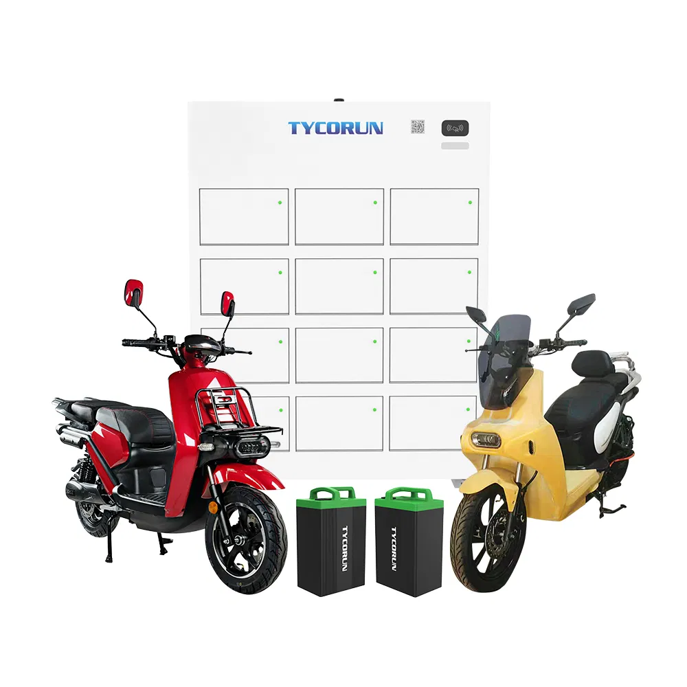 Tycorun Solar 48V/60V/72V Battery Exchange System Rental Battery and Swap Platform