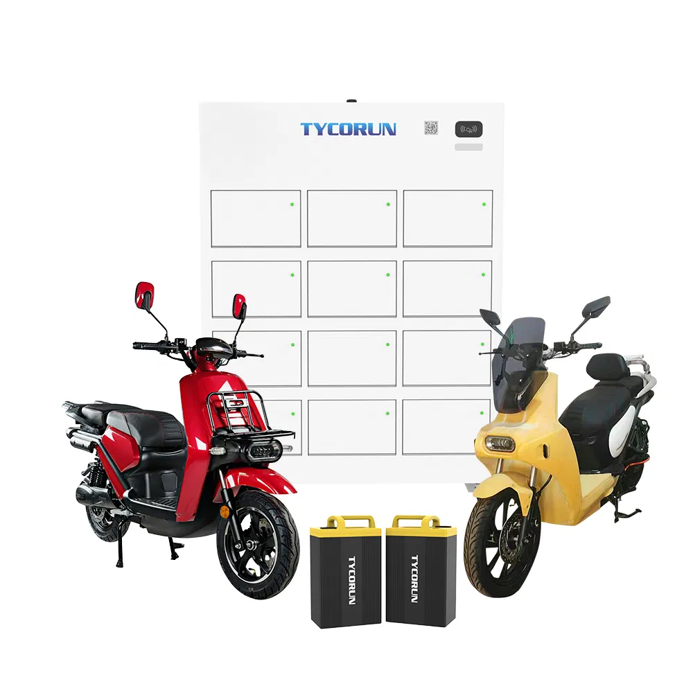 Tycorun Customized Floor-Mounted Battery Sharing Swapping Cabinet Lithium-Battery Charging System Station