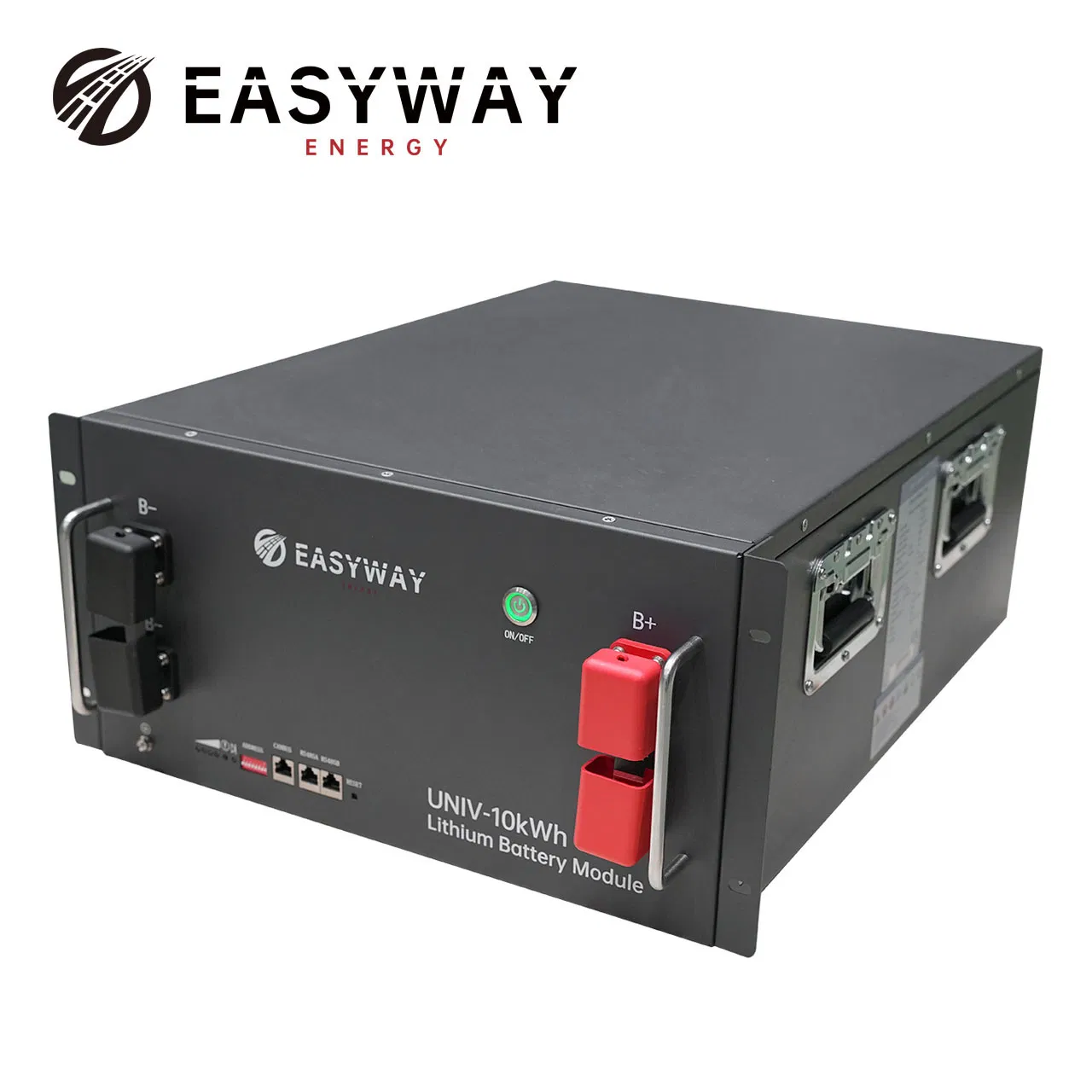 Rack Mounted Lithium Iron Phosphate Battery LiFePO4 Rechargeable 48V 200ah for Home