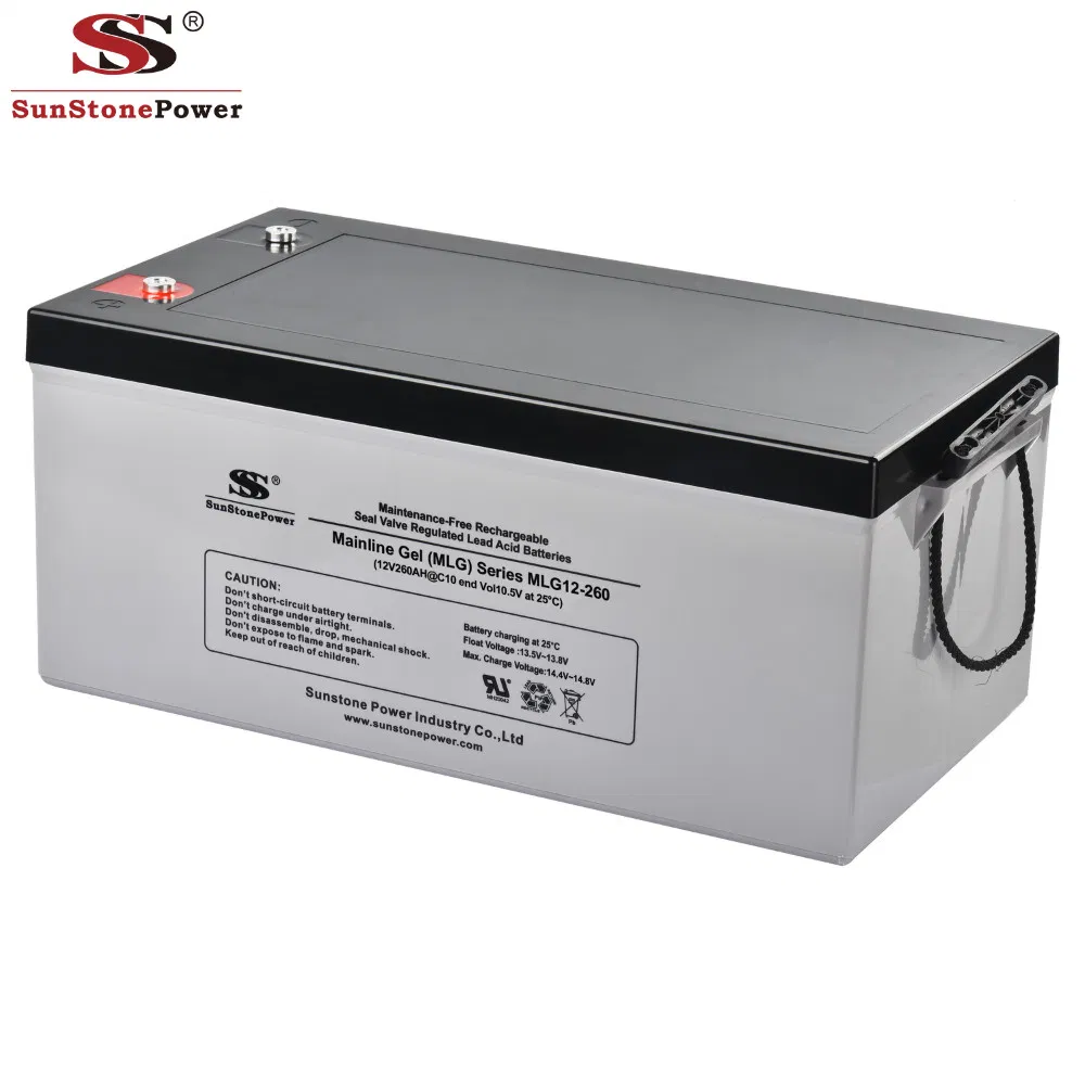 Solid Power 12V 250ah Gel Battery Solar Rechargeable Deep Cycle Battery