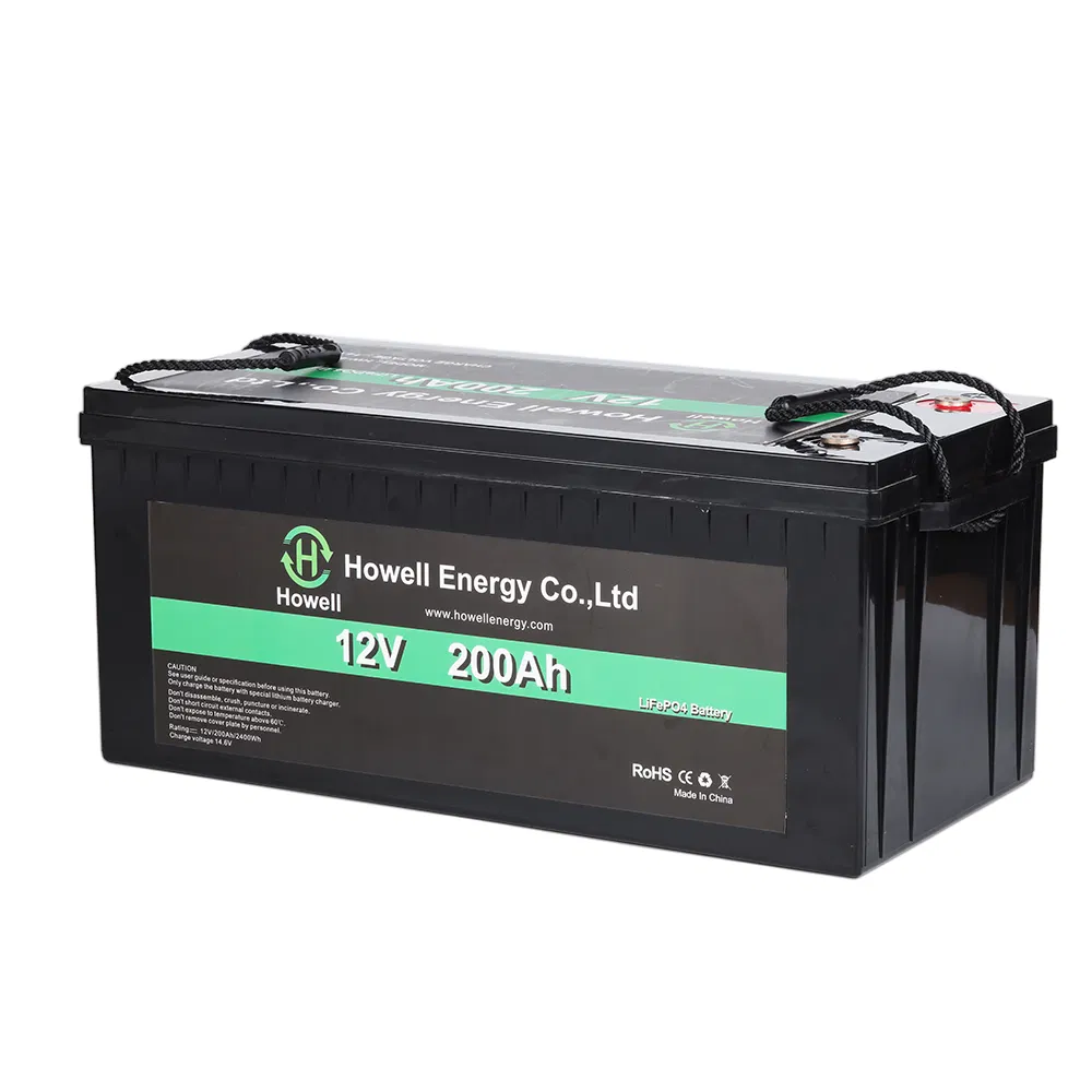 Rechargeable Solar Storage Battery 12.8V 100ah 12V 24V 48V 200ah Lithium Iron Phosphate LFP LiFePO4 Battery Pack for Solar Lighting/Telecom/RV/Marine/Golf/UPS/