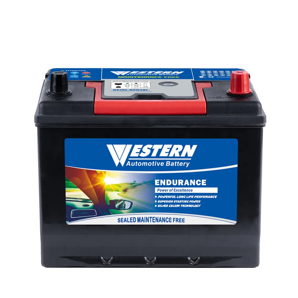 Ns70L-65D26L Mf Western Automotive Car Battery Auto Starting Battery 12V 65ah