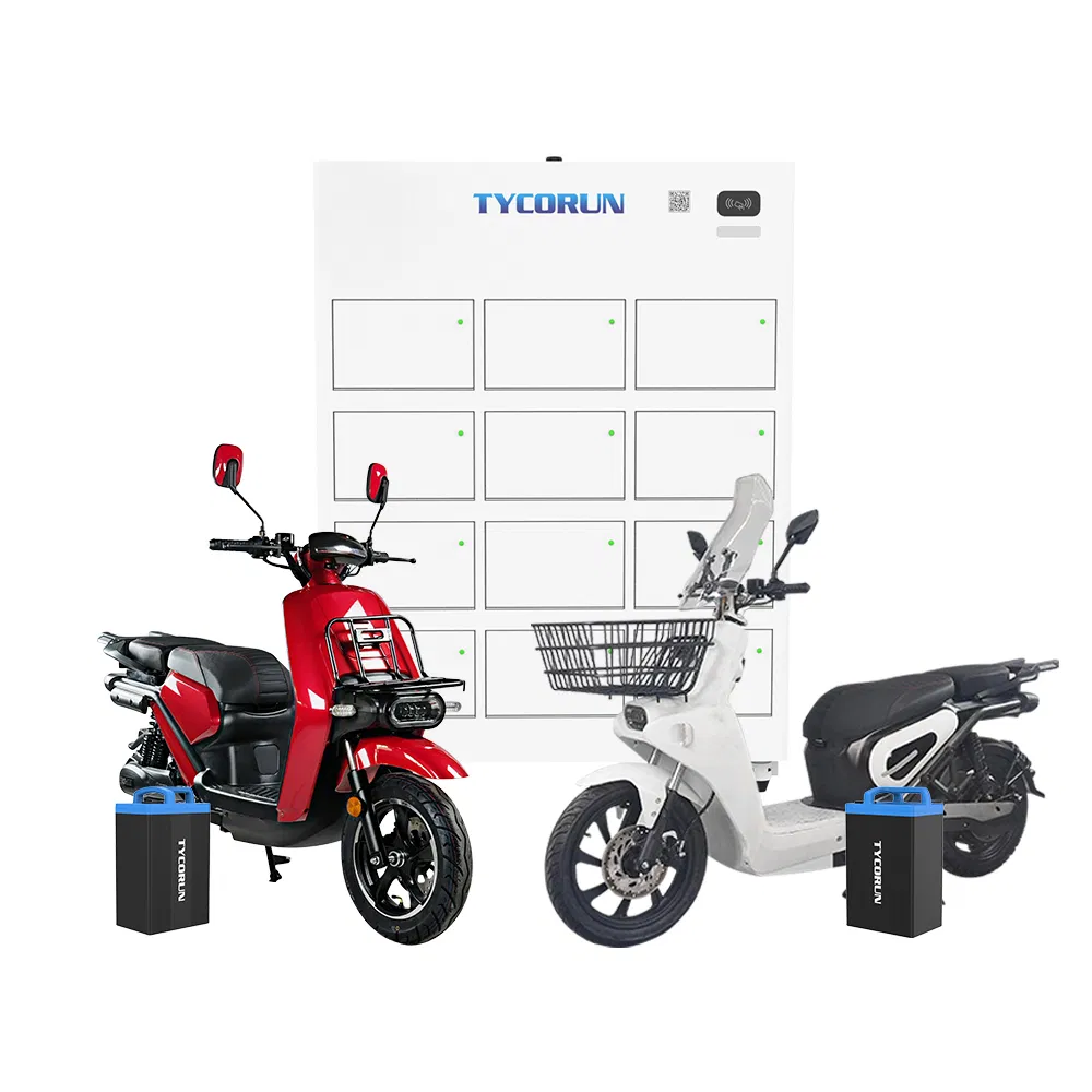 Tycorun Battery System Station Solar Power Swapping for Brazil E-Motorcycle and E-Tricycle