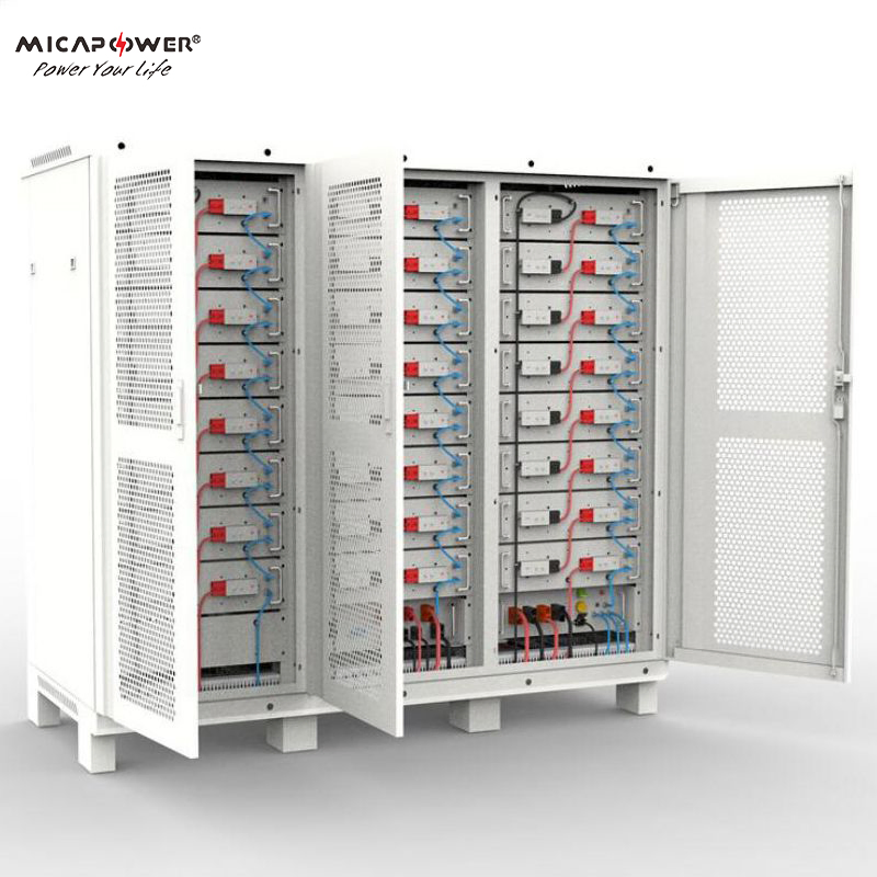 Factory Supply 120kwh/125kwh Rack-Mounted Energy Storage Battery Scalable LiFePO4 Backup Power for Solar, Commercial, and Industrial Use