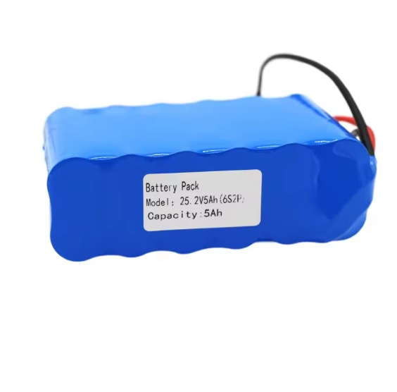 Inr18650-25r 6s2p 25.2V 5ah Li-ion Rechargeable Battery Pack with BMS for Small Electric Motorcycle Ebike