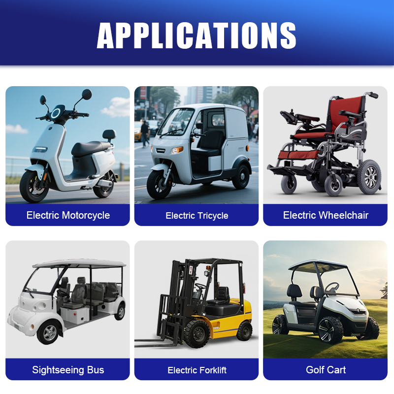 Customized LiFePO4 Lithium Battery 12V-48V 15ah-35ah Rechargeable Battery Pack for E-motorcycle E-Bike E-Scooter with 6000 Cycles