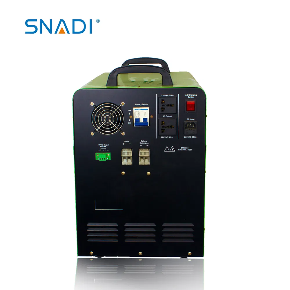 Solar 0.3kw 0.5kw 1kw 1.5kw Power DC to AC Inverters with Charge Controller Battery All in One System for Small Load Charging