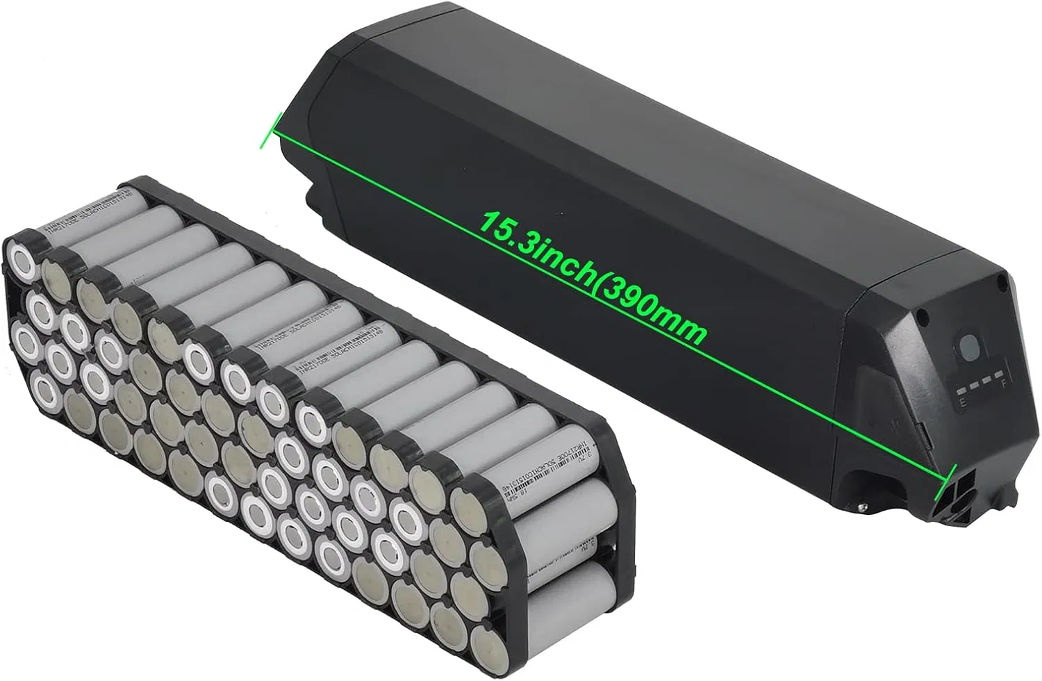 Electric Bike Battery Pack High-Capacity Ncm Reention Dorado Ebike Battery Pack - 21700 Samsung30ah, Compatible with 250W-1500W Motors