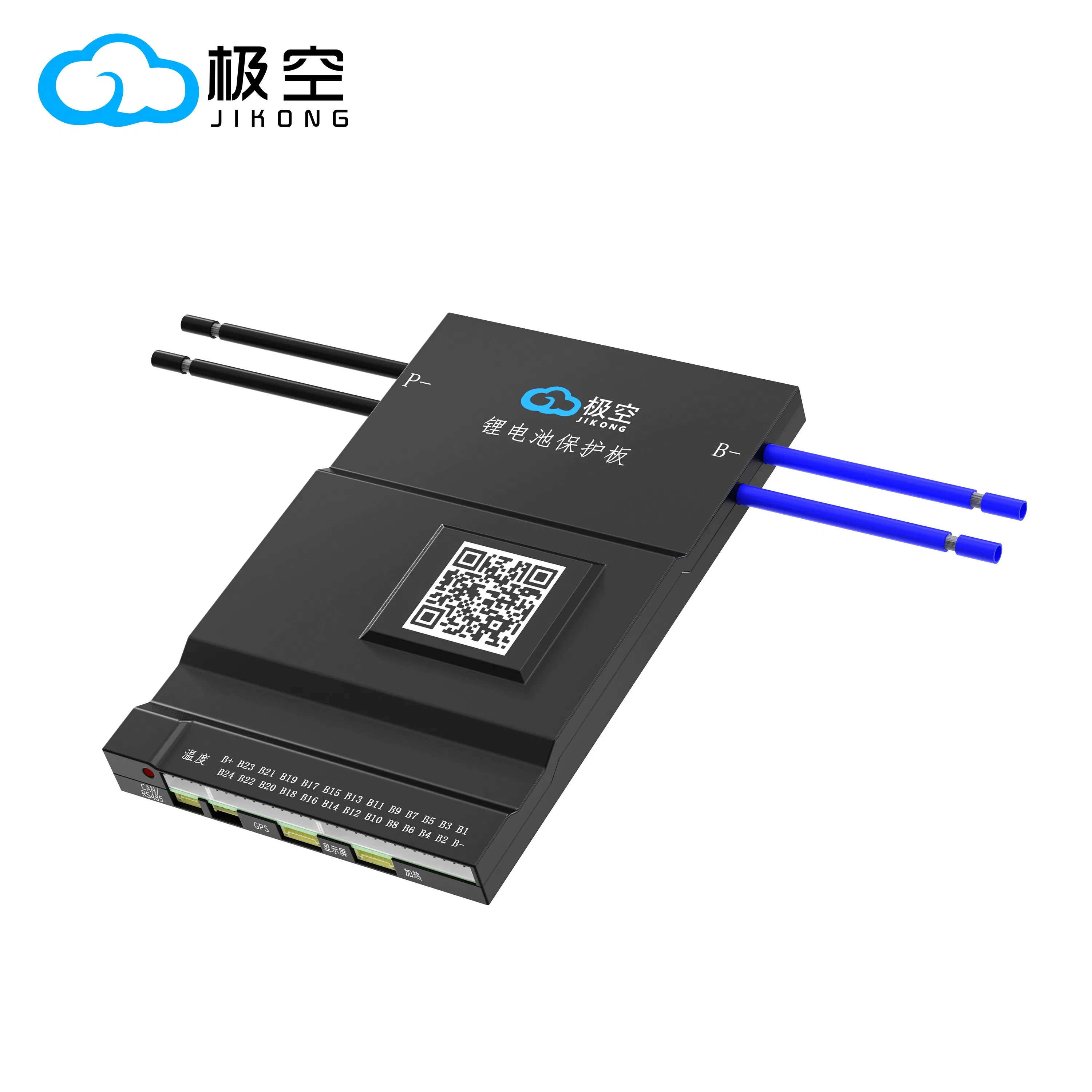 Jikong Smart BMS 8s 16s 24s 100A 200A Li-ion LiFePO4 Lto BMS 18650 Batteries BMS Smart Battery Management System UPS