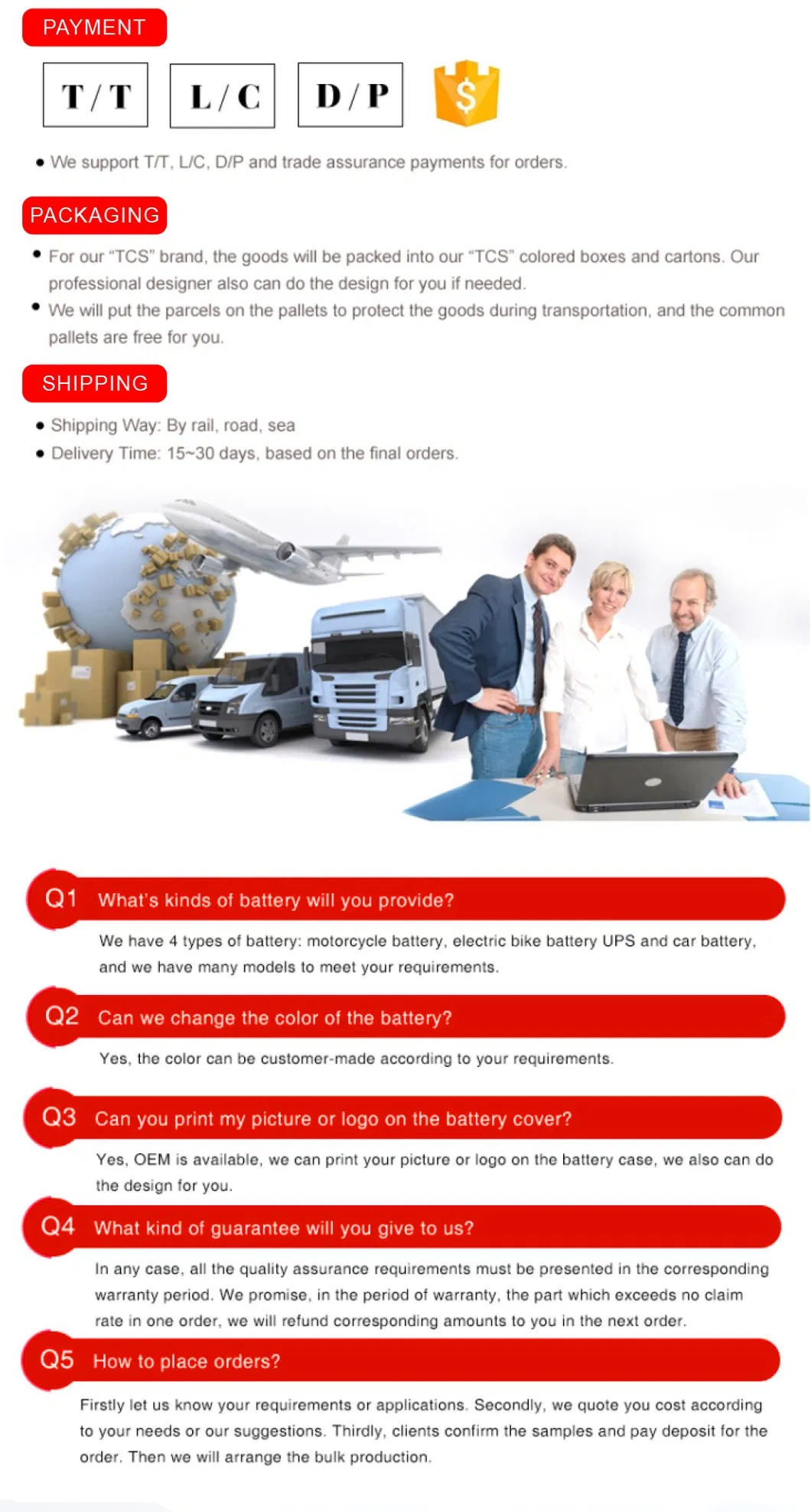 Shipping Information