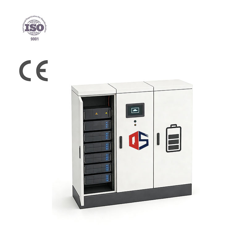 Outdoor 30-50kw Inverter 100kwh Lithium LiFePO4 All in One Air Cooling Solar Energy Storage System