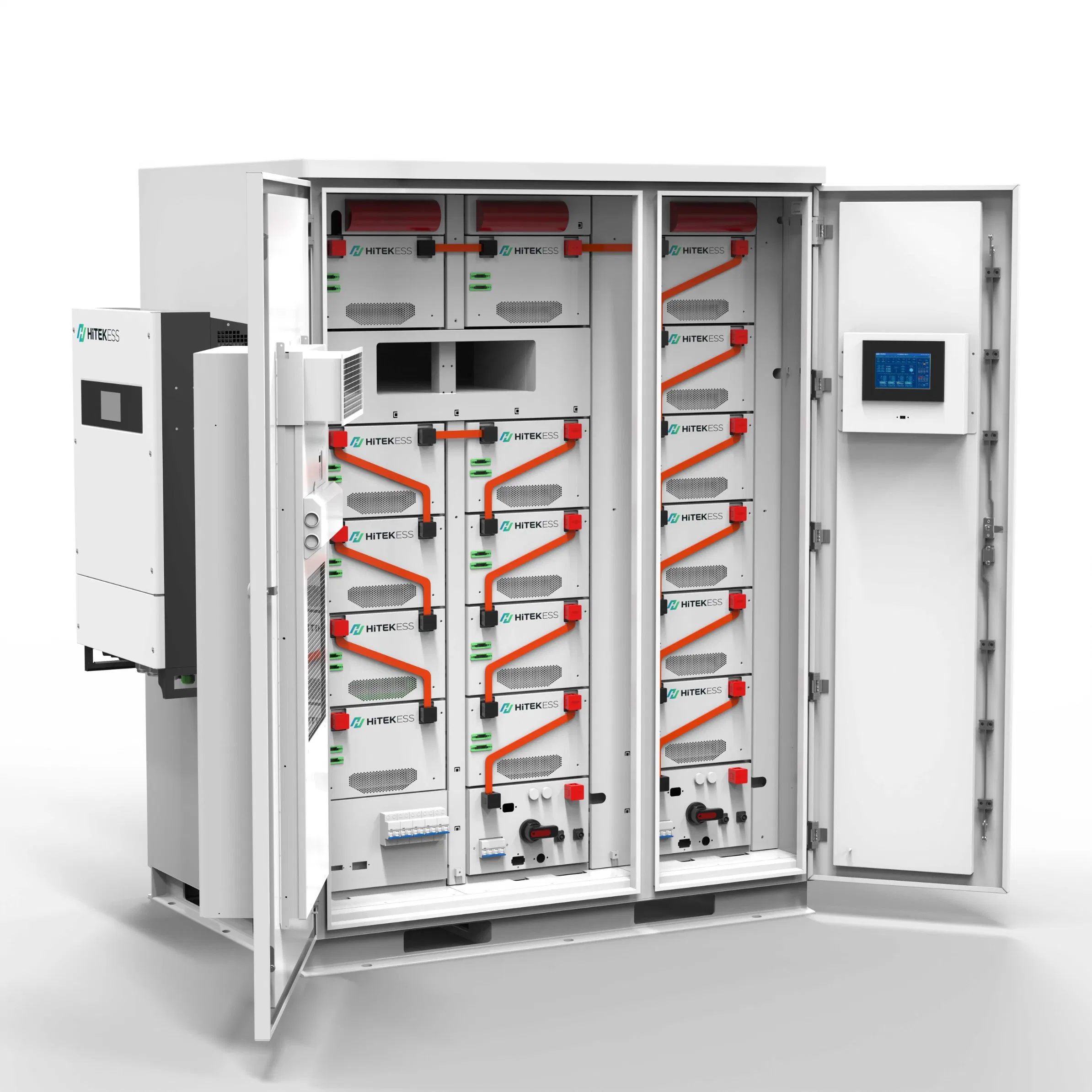 Customizable 200-300kwh Energy Storage Solutions Fast-Install Outdoor Battery Cabinets Renewable Energy Integration BMS off-Grid Power Storage System