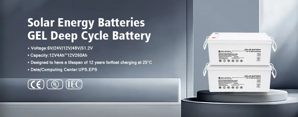 Solar Gel Battery 12V