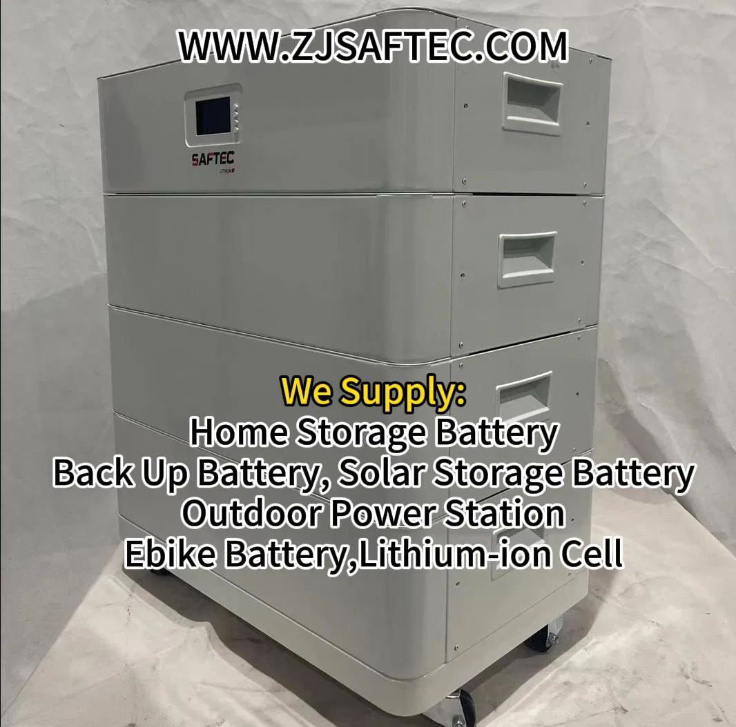 Saftec 48V Home Energy Storage Easy to Use Solar System of 48V 51.2V 306ah Electric Scooter Battery