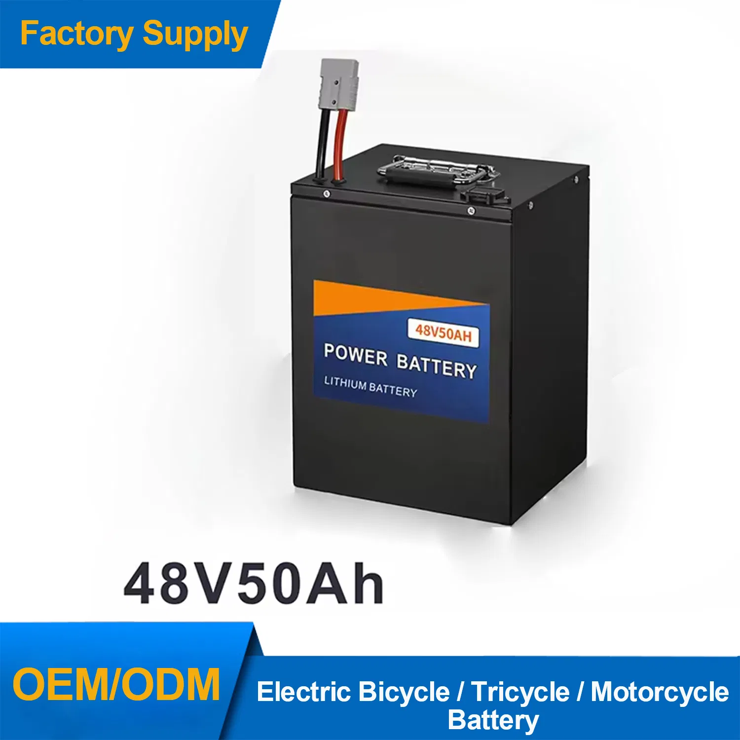 36V 48V Battery Pack with 60ah for Enhanced E-Bicycle Performance