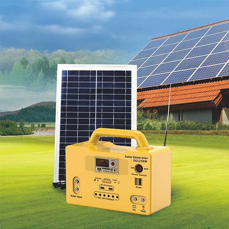 Emergency Solar System LED Bulbs MP3 Function Rechargeable Battery Portable Africa Pakistan Phone Charging Power System