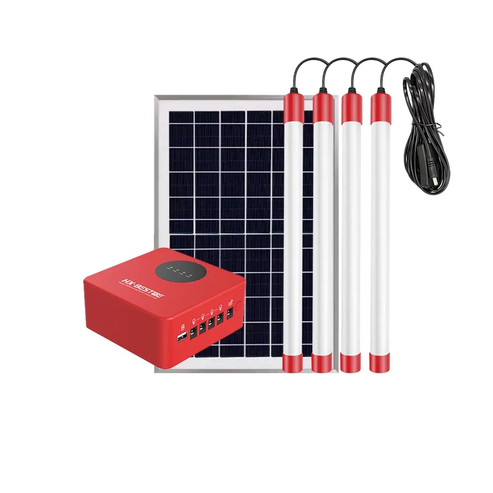 Portable Solar Generator with Battery and USB Phone Charging Solar Power System