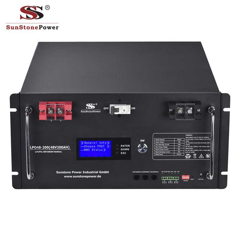 51.2V 48V200ah LiFePO4 Battery Fast Charging High-Temperature Resistant Lithium Ion Solar Battery