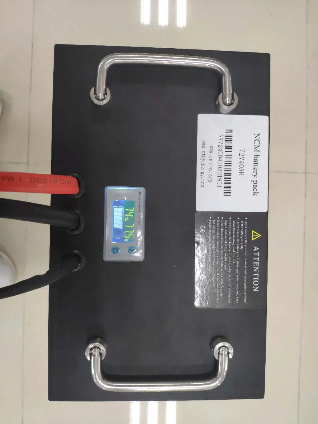 72V 30ah LiFePO4 Battery Pack for Electric Scooters and Motorcycles