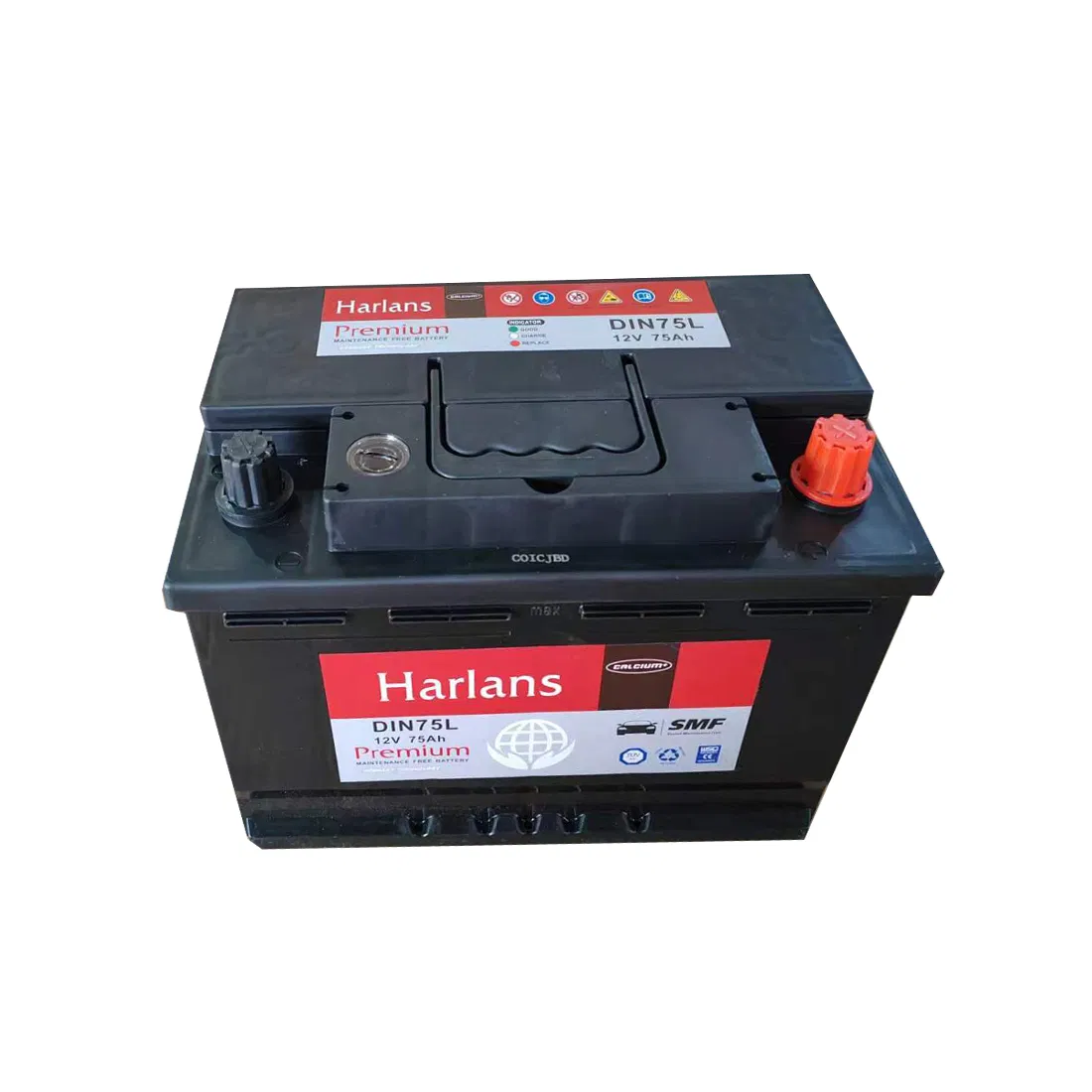 12V 70ah 75ah Automotive Mf Lead Acid Start Battery High CCA Starting Batteries DIN66/DIN72/DIN75/ 57412/57413