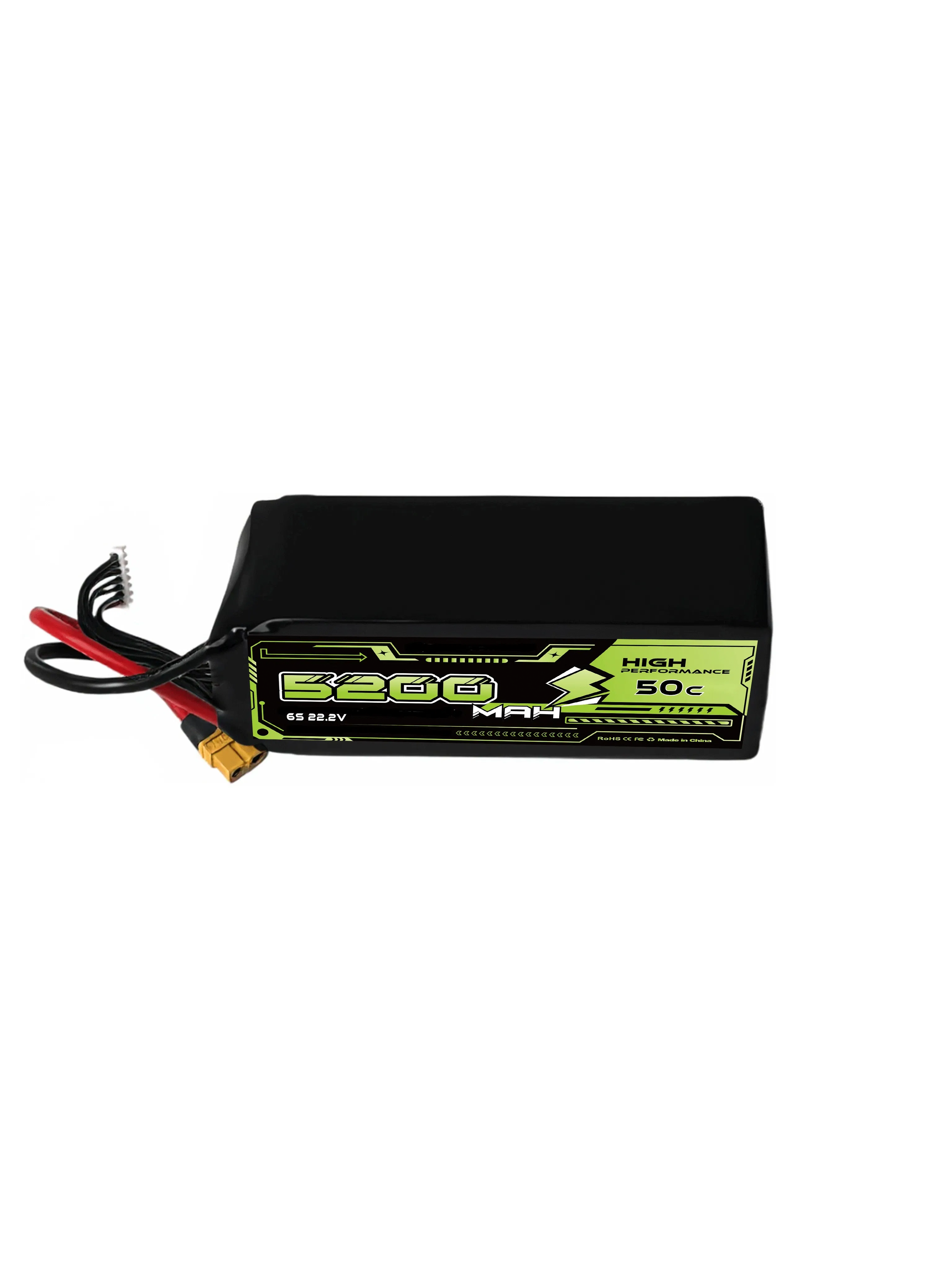 Drone 45c-5200mAh Temperature-Resistant Fpv Racing High Discharge Rate Lipo Battery