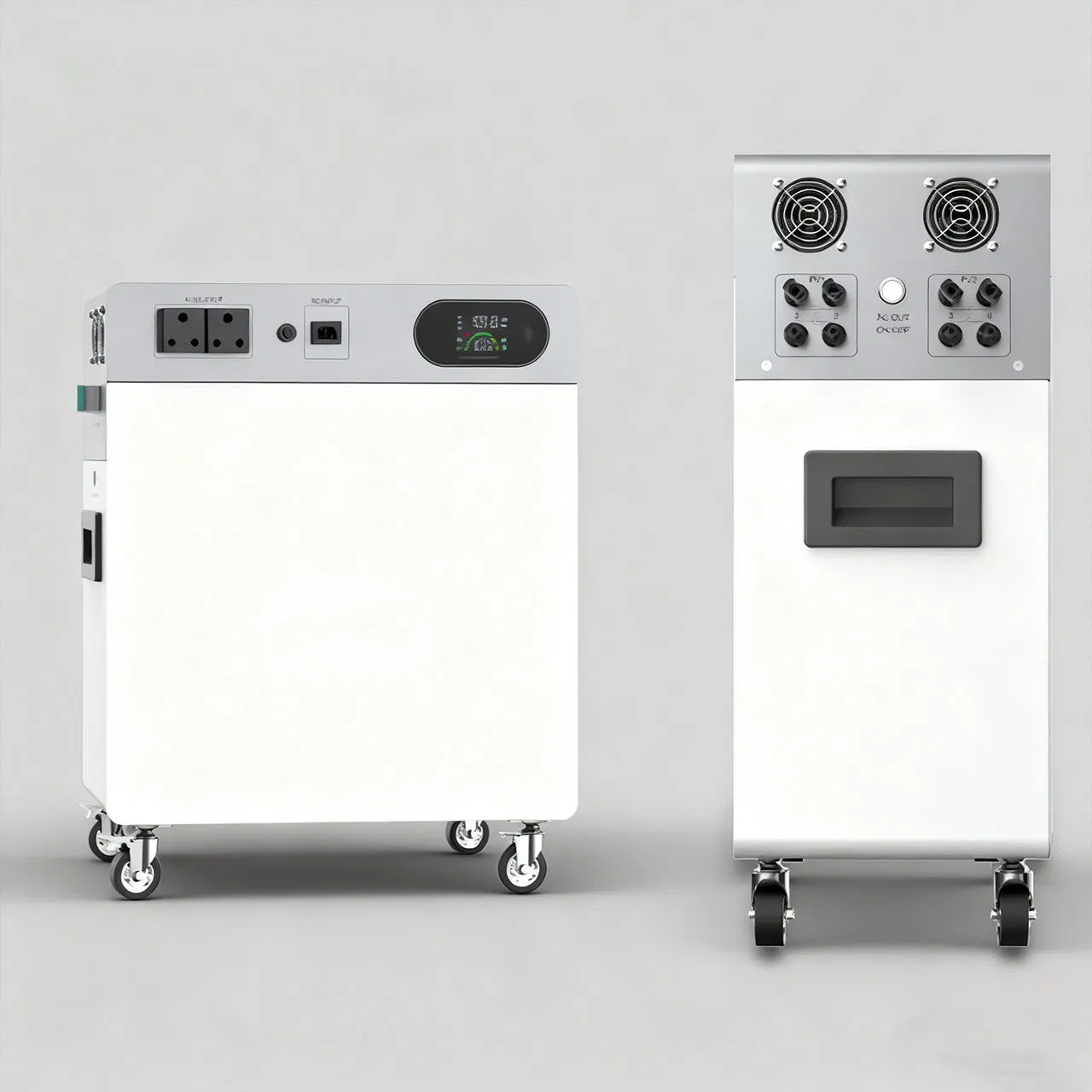 2.4kw 3kw All-in-One Backup Battery Power Station Household Dual MPPT 2.4kwh Battery off-Grid Portable Solar System Energy Storage Battery