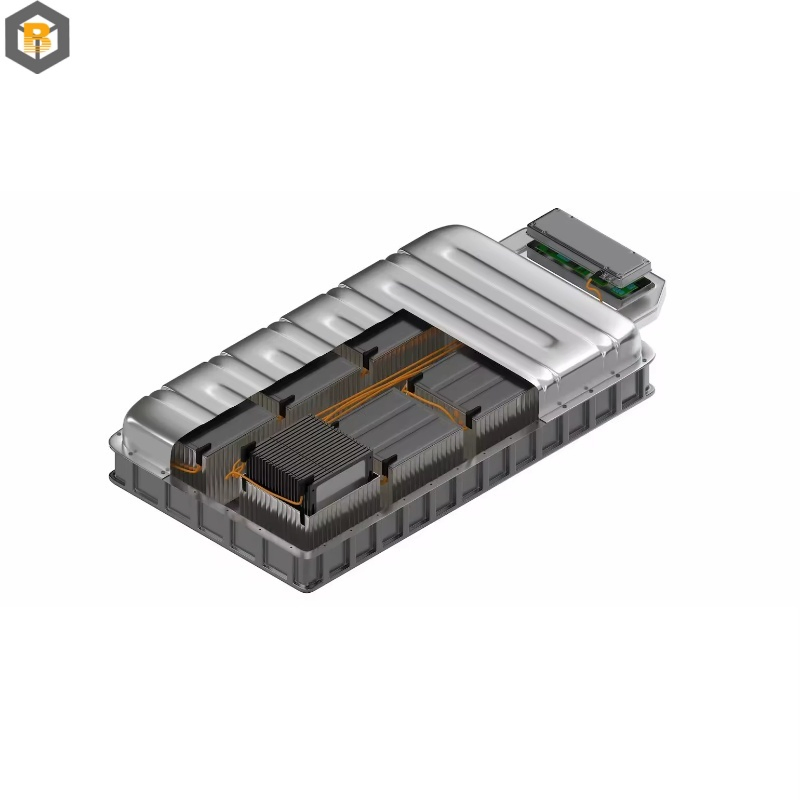 Custom Aluminum Laser Cutting Bending Stamping Battery Box EV Battery Panels Enclosure