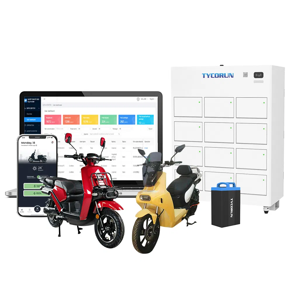 Tycorun Electric-Motorcycle Fast-Charging Cabinet Battery Swap System Station Rental-Business One-Stop Service