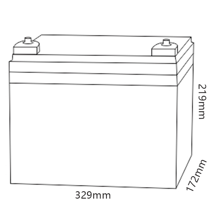 Mhb Energy Storage UPS LiFePO4 12V 100ah BMS Phosphate Lithium Iron Battery