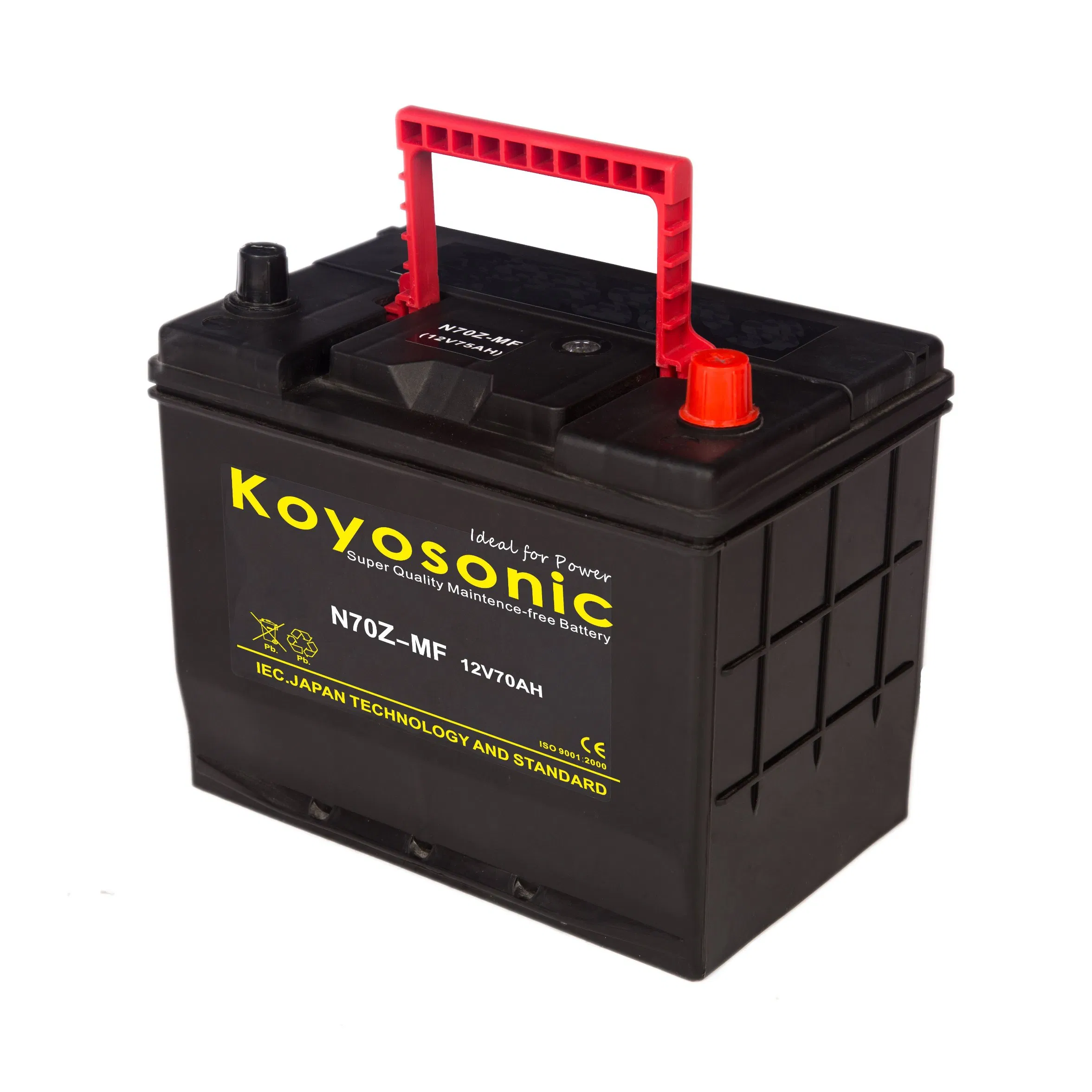 Car Battery 12V 45ah Maintenance Free Lead Acid Automotive Battery N45 Auto Battery Car Starting