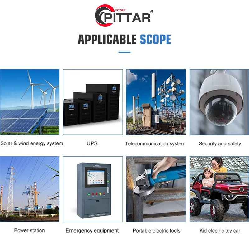 Hot Industrial Grade 12V60ah High Temperature Resistant VRLA Rechargeable Sealed Lead Acid Battery for UPS Cabinet