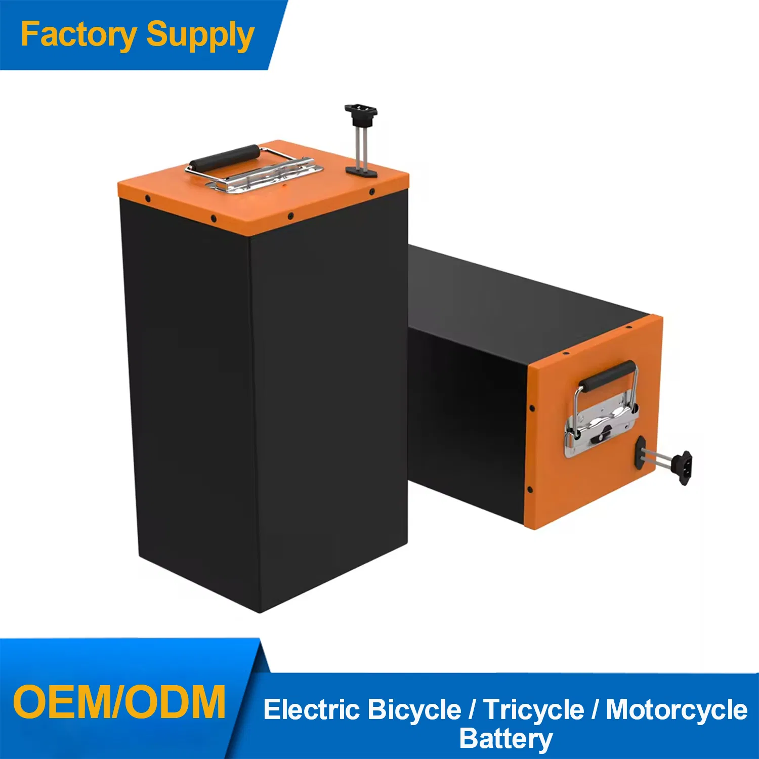 LiFePO4 Battery Pack for 60V 72V E-Bikes and Motorcycles