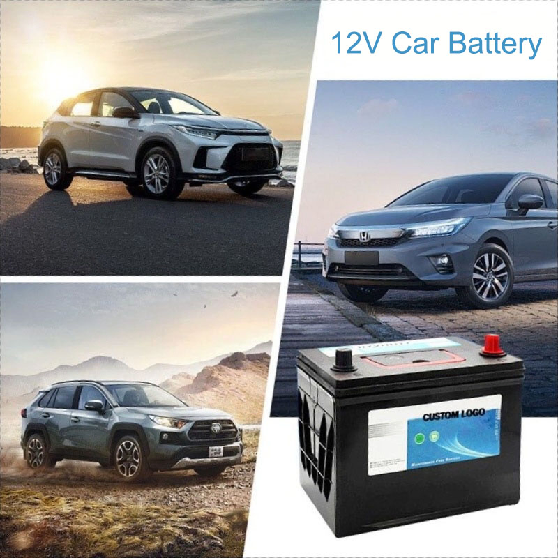 Wholesale 12V Automotive Starting Battery 80d26 Maintenance-Free Marine Lead-Acid Lithium Cranking Battery CCA760 Car Battery