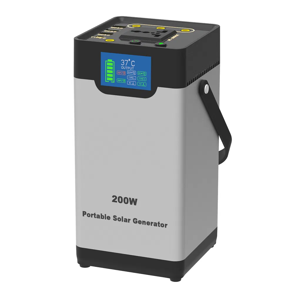 Solar UPS Portable Power Station Multi-Function Energy Storage 300W Lithium Battery