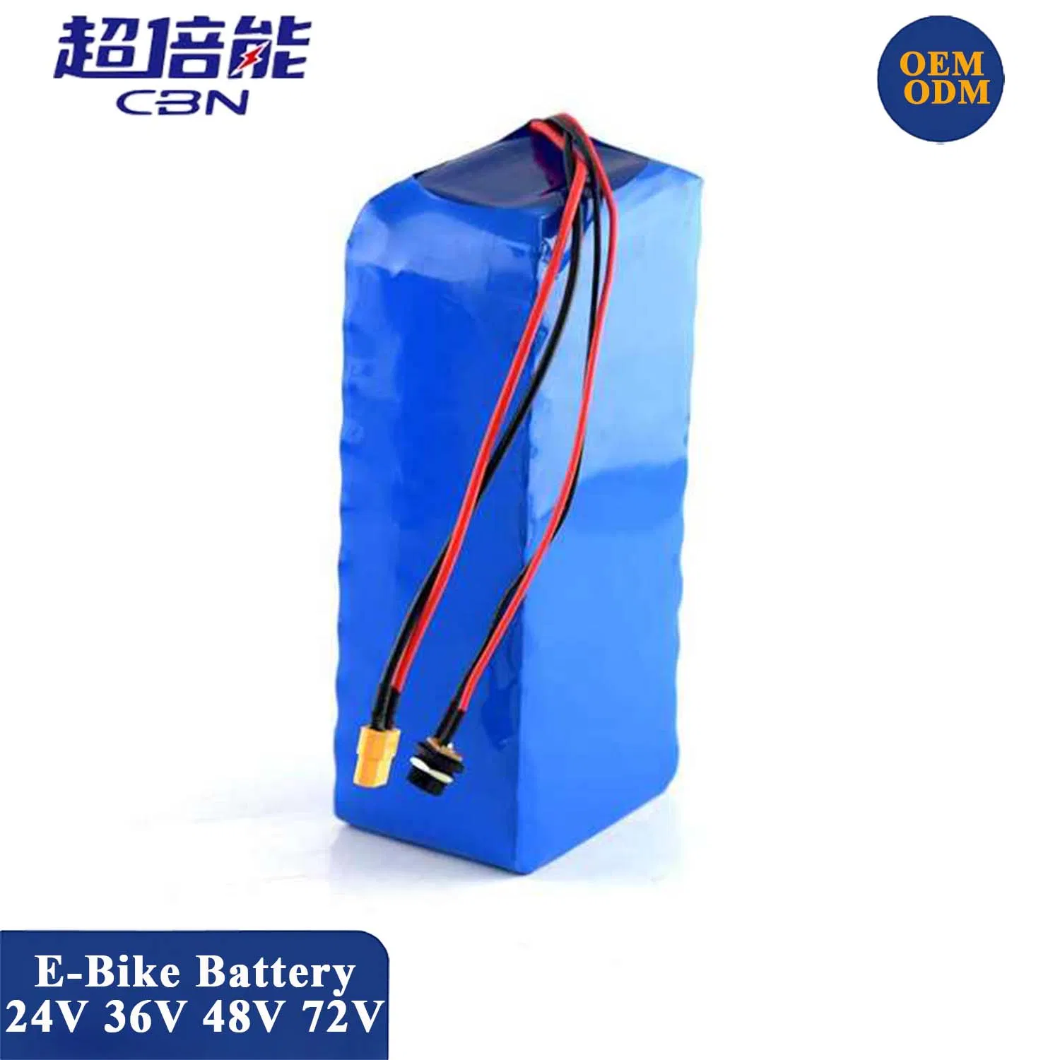 OEM ODM Rechargeable Li-ion Battery Pack 12V 24V 36V 10ah 20ah 30ah 40ah 50ah 100ah 48V 60V 72V E-Bike Scooter Lithium Battery Pack