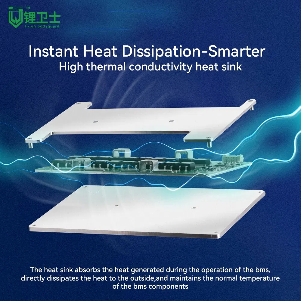 Factory Price Battery Management System 14.8V 4s 100A LiFePO4 Batery BMS for Lead Acid Replacement