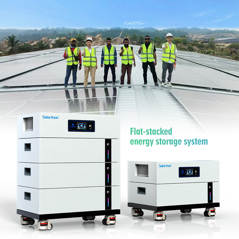 Stackable Household Energy Storage Solution for Solar Power