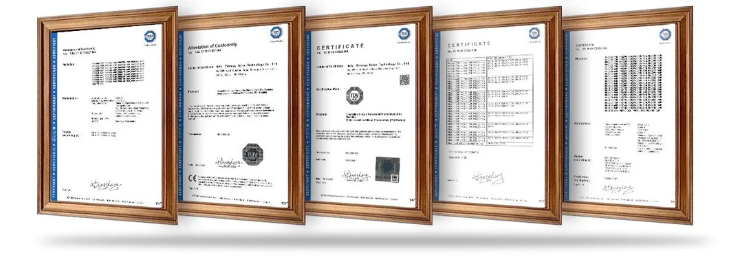 Certificates
