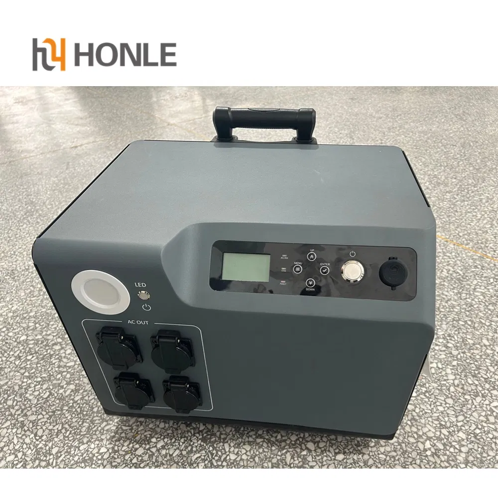 Honle Portable Solar Generator Power Station 3000W Solar Portable Generator for Home and Outdoor Use Solar Battery