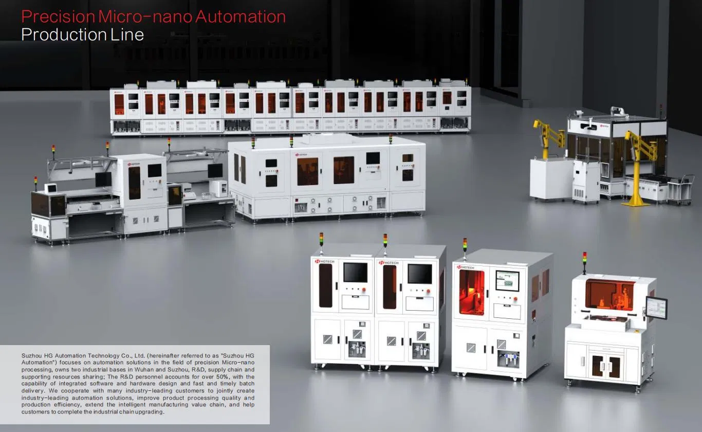 Hgtech Fully Automated Prismatic Cell Module Pack Assembly Lithium Battery Module Pack Assembly Line