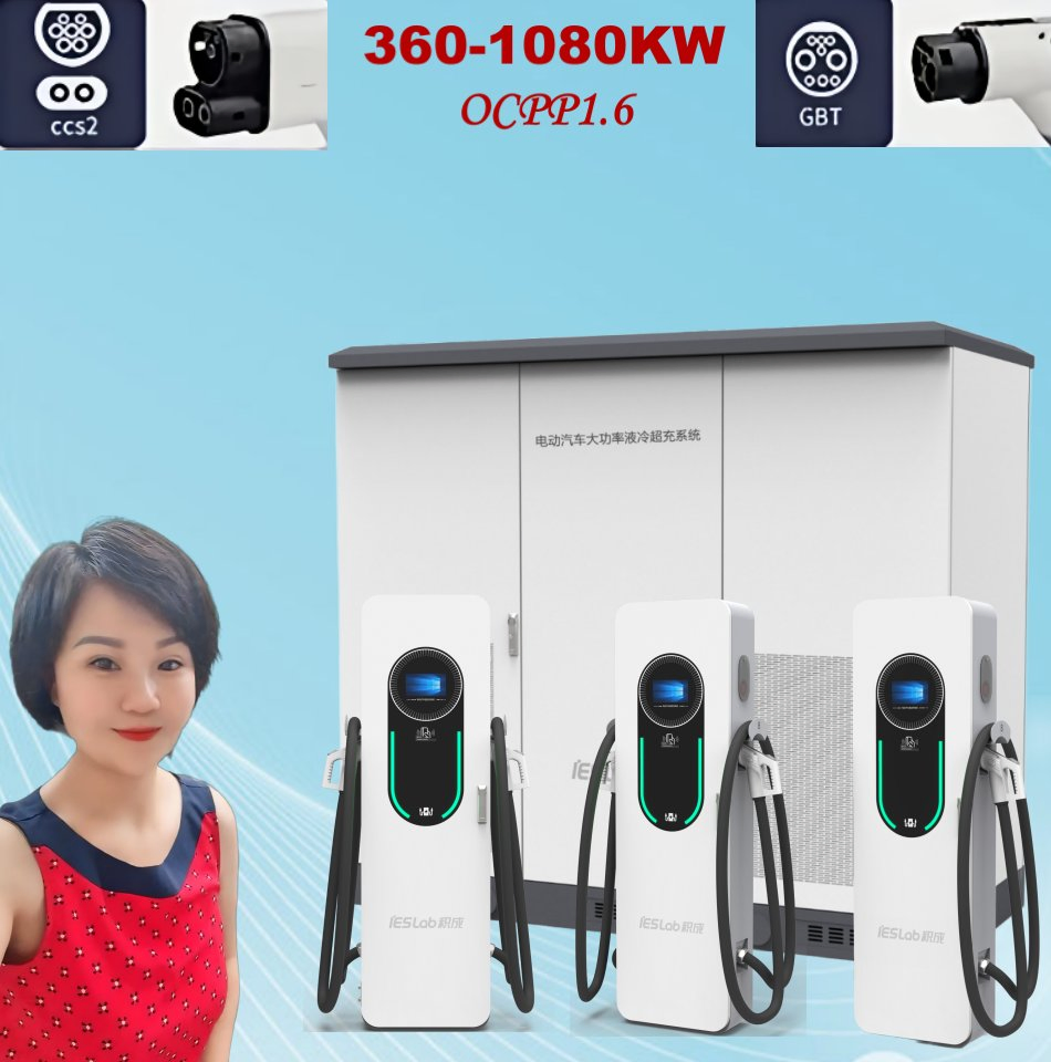 Commercial Public Use CCS2 Gbt 60kw 120kw 160kw 180kw 240kw 360kw Electric Vehicle Car Battery Fast DC EV Charge Charging Solution with Ocpp CE for EV Car